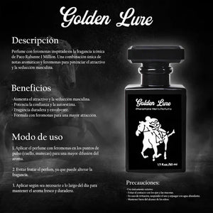 PERFUME FEROMONAS GOLDEN LUREN.